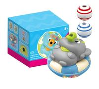 Tisujune Electric Toy for Kids - Blowing Ball Electric Sound Toy Light up,Educational Rotating Game, Interaction Animal for Preschool, Living Room, Bedroom