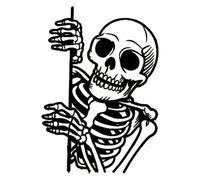 Tisujune Halloween Yard Signs | Halloween Garden Skull Decorations,Stakes Spooky for Haunted House Outdoor Front Door Porch Lawn Driveway Pathway Fence