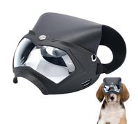 Tisujune Pet Goggles | Snowproof Hat Puppy UV Goggles | Weatherproof Pet Accessories, Dog Eyewear with Adjustable Strap for Summer Festivals Snow Adventures Mountain Hiking