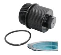 Tisujune Pool Drain Plug | Pool Pump Replacement Parts | Pipe Replacement Parts with Gasket for Cartridge Swimming Tank Skimmer Vacuum Accessories