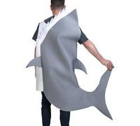 Tisujune Shark Costume | Halloween Cosplay Stage Shark Costume,Realistic Adjustable Playtime Imagination Accessories for Holidays Festival Birthday