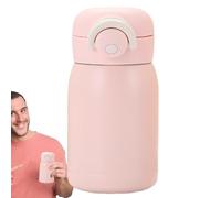 Tisujune Stainless Steel Bottle | Bouncing Lid 6-12 Hour Insulation | Vacuum Insulated Water Bottle Stainless Steel Cup,for Camping Hiking Picnic Gym Cycling Girls Teens Boys Adults Students