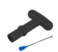 Tisujune T-Shaped Paddle Handle - Canoe Paddle Handle Grip Replacement - Watercraft Boat Replacement Part for Water Activity Lake Exploration River Drifting Fishing Canoe Paddleboarding