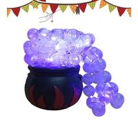 Tisujune Witches Cauldron | Witch Cauldron Pot for Halloween | Bubble Props Decoration Candy Holder for Home Kitchen Porch Yard Haunted Houses Parties Events Outdoor