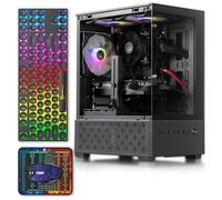 Tisukisu Prebuilt Gaming PC Desktop,Core i5 Tower Computer, RX560 4GB,Win11
