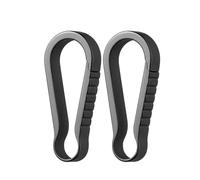 TISUR Titanium Key Ring Hooks, Small Carabiner Keychain clip,Mini Snap Keyring Key Organizer Key chain for Purse Backpacks Pants