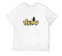 Tiswas T-Shirt Mens Funny Retro Tv Programme Show Men T-Shirt White L