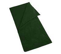 TITA-DONG Comfortable Warm Sleeping Bag for Cold Weather, Fleece Sleeping Bag, Microfiber Lightweight Travel Sheet Liner, Camping Blanket with Carry Storage Bag for Outdoor Backpacking(Green)