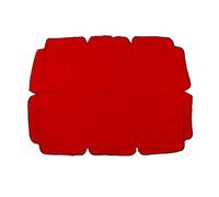 TITA-DONG Outdoor Swing Canopy Replacement Cover, 420D Silver Coated Oxford Fabric Replacement Canopy Top Cover, Waterproof Replacement Canopy for Patio Yard Seat(Red)