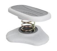 TITA-DONG Stable Base High Load Capacity Toilet Potty Foot Rest Step Stool, Toilet Foot Stool with Spring for Adults, Bathroom Non Slip Toilet Assistance Step Stool, Gray