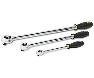 Titan 11307 3-Piece 36-Tooth Extra-Long Ratchet Set