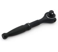 Titan 11313 1/4-Inch Drive x 4-Inch 90-Tooth Swivel Head Micro Ratchet - Black,