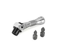 Titan 11331 1/4-Inch Drive x 2-1/4-Inch 90-Tooth Swivel Head Nano Ratcheting Bit Driver