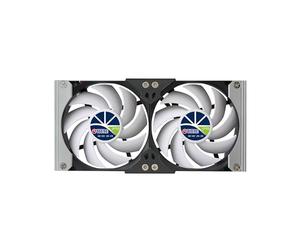 Titan- 12V DC IP55 Waterproof Double Rack Mount Ventilation Cooling Fan with Timer and Speed Controller- TTC-SC20 (120mm(V2+))