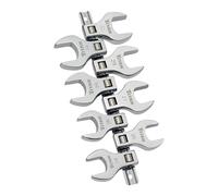 Titan 17678 8-Piece 1/2-Inch Drive Metric Jumbo Crowfoot Wrench Set