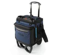 Titan 22.5L (60 Can) Rolling Cooler With All-Terrain Cart 3-Day Ice Retention, Leakproof Liner, Expandable Storage & Drink Holders
