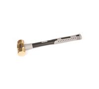 Titan 3Lb Brass Lump Hammer Heavy Duty Hand Tool Non-Sparking - 1 Piece