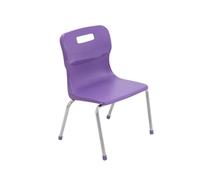 Titan 4 Leg Chair Size 2 - 310mm Seat Height - Purple - T12-P2