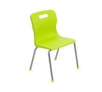 Titan 4 Leg Chair Size 3 - 350mm Seat Height - Lime - T13-L