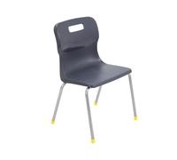 Titan 4 Leg Chair Size 3 Charcoal