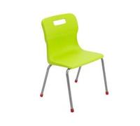 Titan 4 Leg Chair Size 4 - 380mm Seat Height - Lime - T14-L