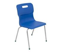 Titan 4 Leg Chair Size 5 - 430mm Seat Height - Blue - T15-B