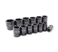 Titan 42000 13-Piece 1/2-Inch Drive 6-Point SAE Impact Socket Set