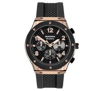 Titan 43mm Mens Watch Black