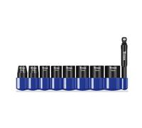 Titan 46201 9-Piece 1/4-Inch Drive Metric Standard Impact Socket Set