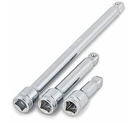 Titan 62141 3-Piece 1/2-Inch Drive Wobble Socket Extension Set