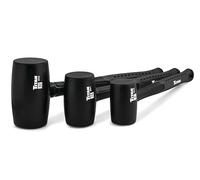 Titan 63131 3-Piece Rubber Mallet Set, Includes 8oz, 16oz, and 32oz