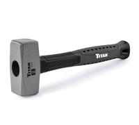 Titan 63242 2lb Drilling Hammer/Sledge Hammer, 11-Inch Fiberglass Handle