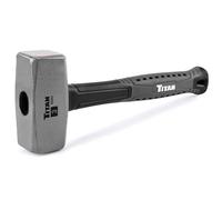 Titan 63243 3lb Drilling Hammer/Sledge Hammer, 11-Inch Fiberglass Handle