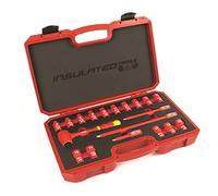 Titan 68100 19-Piece 3/8-Inch Drive VDE Insulated Socket Set