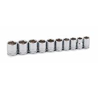 Titan 68202 10-Piece 3/8-Inch Drive 6-Point Metric Socket Set
