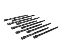 Titan 85550 10-Piece 3/8-Inch Drive x 6-Inch Impact Wobble Socket Adapter and Extension Set