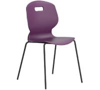 TITAN ARC Chair Plastic Without armrest Purple TA1_5G 480 x 525 x 115 mm 11-14 years