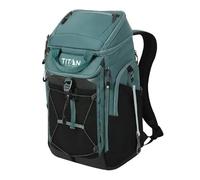Titan by Arctic Zone 26 Can Backpack Cooler (Green)