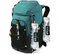 Titan by Arctic Zone Deep Freeze Ice Wall Backpack Cooler - 30 Can - Pine - Cooler Bag with Ice Packs