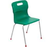 TITAN Chair Plastic Without armrest Green T14-GN 430 x 410 x 95 mm 8-11 years
