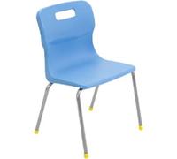TITAN Chair Plastic Without armrest Sky Blue T13-CB 420 x 375 x 95 mm 6-8 years