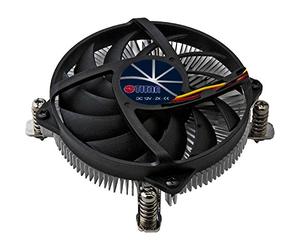 Titan DC-155A915Z/RPW CPU Copper Cooler with PWM Speedometer Signal Low Profile Design Suitable for Intel Socket 1155, 1156