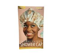 Titan Donna Premium Collection Floral Shower Cap large
