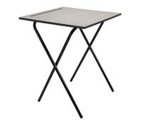 Titan Economy Folding Exam Desk Single Grey/Black