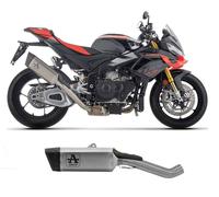 Titan Exhaust Muffler Arrow Pista with Inox Link Pipe APRILIA TUONO V4 1100 2025