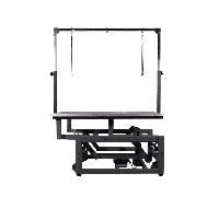 Titan Extreme Electric Table - Black Top Black Frame