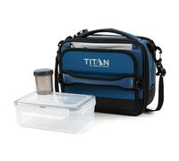 Titan Fridge Cold Crush Resistant Horizontal Expandable Lunch Pack with EVA Base - Sail Blue
