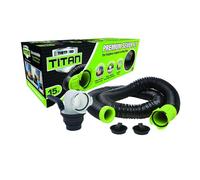 TITAN Fuel Tanks 17853 Titan 15-Foot Premium RV Sewer Hose Kit-Thetford-17853, Black, 15FT