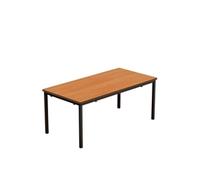 Titan Fully Welded Classroom Table|1100x550x360|Beech-Black