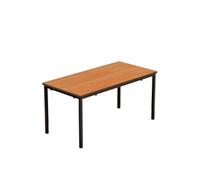 Titan Fully Welded Classroom Table|1100x550x530|Beech-Black
